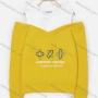 Wholesale Women's Letter Print & Pattern Cold Shoulder Long Sleeve Drawstring Hoodie preview