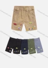 Wholesale Boys Casual Cartoon Letter Embroidery Pattern Shorts 35201# - Liuhuamall