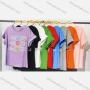 Wholesale Women's Casual Crew Neck Rolled Sleeve Letter T-shirt preview