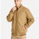 Men's Casual Plain Stand Collar Long Sleeve Zipper Jacket 123# Clothing Wholesale Market -LIUHUA