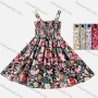 Wholesale Girls Casual Sleeveless Floral Print Short Cami Dress preview