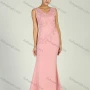Wholesale Women's Elegant Sleeveless V Neck Applique Embroidery Mermaid Maxi Cocktail Dress preview