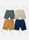 Wholesale Men's Casual Allover Polka Dot Print Patch Pocket Shorts M5011# - Liuhuamall