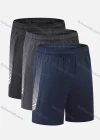 Wholesale Men's Performance Workout Graphic Athletic Shorts With Zip Pockets A221# - Liuhuamall