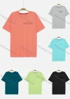 Wholesale Men's Casual Plain Round Neck Short Sleeve Tee - Liuhuamall