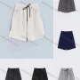 Wholesale Men's Sporty Plain Drawstring Elastic Waist Patch Pocket Shorts preview