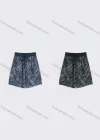 Wholesale Men's Sporty Allover Print Drawstring Elastic Waist Patch Pocket Shorts - Liuhuamall