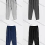 Wholesale Men's Sporty Plain Reflective Stripes Drawstring Zipper Pockets Pants preview