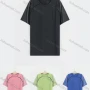 Wholesale Men's Sporty Reflective Stripes Honeycomb Print Round Neck Short Sleeve Tee preview
