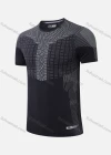 Wholesale Men's Quick Dry Comfy Breathable Training Short Sleeve Round Neck Workout T-Shirt 9802# - Liuhuamall