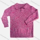 Wholesale Girl's Casual Lapel Long Sleeve Button Down Knit Sweater F613# Clothing Wholesale Market Liuhua