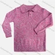 Wholesale Girl's Casual Lapel Long Sleeve Button Down Knit Sweater F617# Clothing Wholesale Market Liuhua