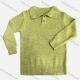 Wholesale Girl's Casual Lapel Long Sleeve Button Down Knit Sweater F619# Clothing Wholesale Market Liuhua
