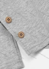 Wholesale Women's Casual Crew Neck Long Sleeve Side Slit Plain Top - Liuhuamall