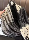 Wholesale Custom Design Chiffon Silk Scarf for Women Shawls Wraps Long Hijabs Luxury Brand Floral Printed Scarf - Liuhuamall