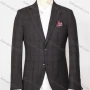 Wholesale Men's Formal Lapel Long Sleeve Patch Pocket Two Buttons Plaid Blazer Jackets preview