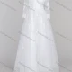 Wholesale Women's Glamorous Appliques Off Shoulder Embroidery Sequin Corset Bodice Classic Tulle Wedding Dress White Clothing Wholesale Market Liuhua