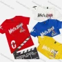 Wholesale Boy's Casual Short Sleeve 100%Cotton Crew Neck Letter Print T-shirts 721# preview