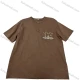 Wholesale Men's Brown Henley T-Shirt Wholesale - 3-Button Placket, Chest Pocket, Soft Cotton, Casual Style, Bulk Orders Brown Clothing Wholesale Market Liuhua