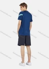Wholesale Men's Sporty Round Neck Short Sleeve Polka Dot Gradient Quick Dry Breathable T-Shirt - Liuhuamall