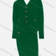 Wholesale Women's Elegant Plain V Neck Long Sleeve Button Down Pockets Short Dress 2-Piece Set 13# Clothing Wholesale Market Liuhua