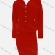 Wholesale Women's Elegant Plain V Neck Long Sleeve Button Down Pockets Short Dress 2-Piece Set 8# Clothing Wholesale Market Liuhua