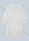 Wholesale Women's Eyelet Embroidered 3/4 Sleeve Rhinestone Pearls Beaded Short Dress 1309-2683# - Liuhuamall
