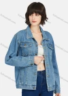 Wholesale Women's Fashion Lapel Button Down Flap Pockets Denim Jacket & Capris Pants Set - Liuhuamall