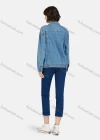 Wholesale Women's Fashion Lapel Button Down Flap Pockets Denim Jacket & Capris Pants Set - Liuhuamall