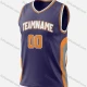 Wholesale Men's Athletic Workout V Neck Letter Print Contrast Colorblock Striped Trim Basketball Jersey Tank Top Gray Clothing Wholesale Market Liuhua