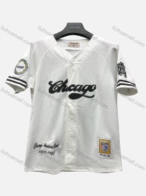 Wholesale Men's Athletic Workout V Neck Letter Breathable Button Down Striped Trim Short Sleeve Mesh Baseball Jersey Top, LIUHUA CLOTHING WHOLESALE