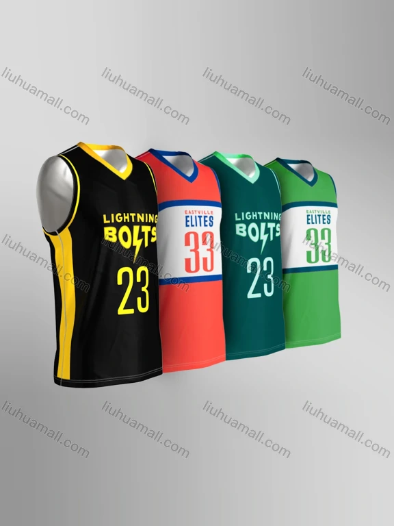 Wholesale Men's Athletic Workout V Neck Letter Print Contrast Basketball Jersey Tank Top