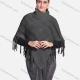 Wholesale Woman's Casual Plain Print Knitted Fabric Turtleneck Neck Shawl 8864# 505# Clothing Wholesale Market Liuhua