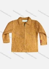 Wholesale Girl's Casual Lapel Long Sleeve Knit Zipper Knit Jackets - Liuhuamall