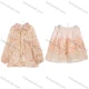 Wholesale Women's Vacation Floral Print Sheer Tie Neck Long Sleeve Shirt And Camisole 2 Piece Set #3651 Pink Clothing Wholesale Market Liuhua