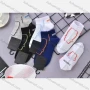 Wholesale Boys Comfy Letter Graphic Cushioned Crew Ankle Socks(10 Piece of Pack) preview