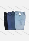 Wholesale Men's Casual 100%Cotton Plain Multiple Pockets Cargo Shorts - Liuhuamall