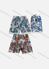 Wholesale Men's Casual Elastic Waist Graffiti Print Shorts 179# - Liuhuamall