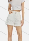 Wholesale Women's Casual Slant Pockets Frayed Raw Hem 5'' Inseam Shorts DL-23101# - Liuhuamall