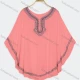 Wholesale Women's Boho Notched Neck Embroidery Poncho 8603# 63# Guangzhou Clothing Wholesale Market & Suppliers -LIUHUAMALL