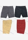 Wholesale Men's Casual Striped Multiple Pockets Cargo Shorts - Liuhuamall