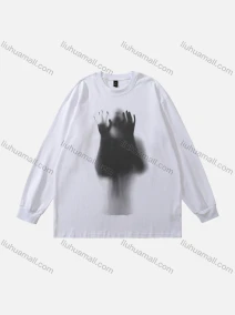 Wholesale Men's Fashion 100%Cotton Crew Neck Long Sleeve Graphic T-shirt CBS02#, LIUHUA CLOTHING WHOLESALE