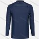 Wholesale Men's Athletic Workout Plain Mock Neck Long Sleeve T-shirt 973# Navy Guangzhou Clothing Wholesale Market & Suppliers -LIUHUAMALL