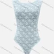 Wholesale Women's Sexy 100%Cotton Floral Print Sleeveless Sheer Lace Tank Bodysuit LT074# Sky Blue Guangzhou Clothing Wholesale Market & Suppliers -LIUHUAMALL