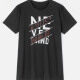 Men's Casual Crew Neck Short Sleeve Letter Slogan Graphic T-shirts Black Clothing Wholesale Market -LIUHUA