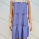 Wholesale Women's Casual Sleeveless Knee Length Layered Cami Dress 12# Clothing Wholesale Market Liuhua