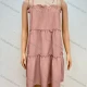 Wholesale Women's Casual Sleeveless Knee Length Layered Cami Dress 28# Clothing Wholesale Market Liuhua