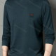 Wholesale Men's Casual Plain Basics Round Neck Long Sleeve Pullover Sweatshirt 2525# Dark Slate Gray Wholesale Clothing Market & Suppliers -LIUHUAMALL