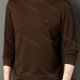 Wholesale Men's Casual Plain Basics Round Neck Long Sleeve Pullover Sweatshirt 2525# Brown Guangzhou Clothing Wholesale Market & Suppliers -LIUHUAMALL