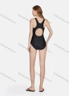 Wholesale Women's Sporty Elastic Straps One Piece Swimsuit 9001# - Liuhuamall